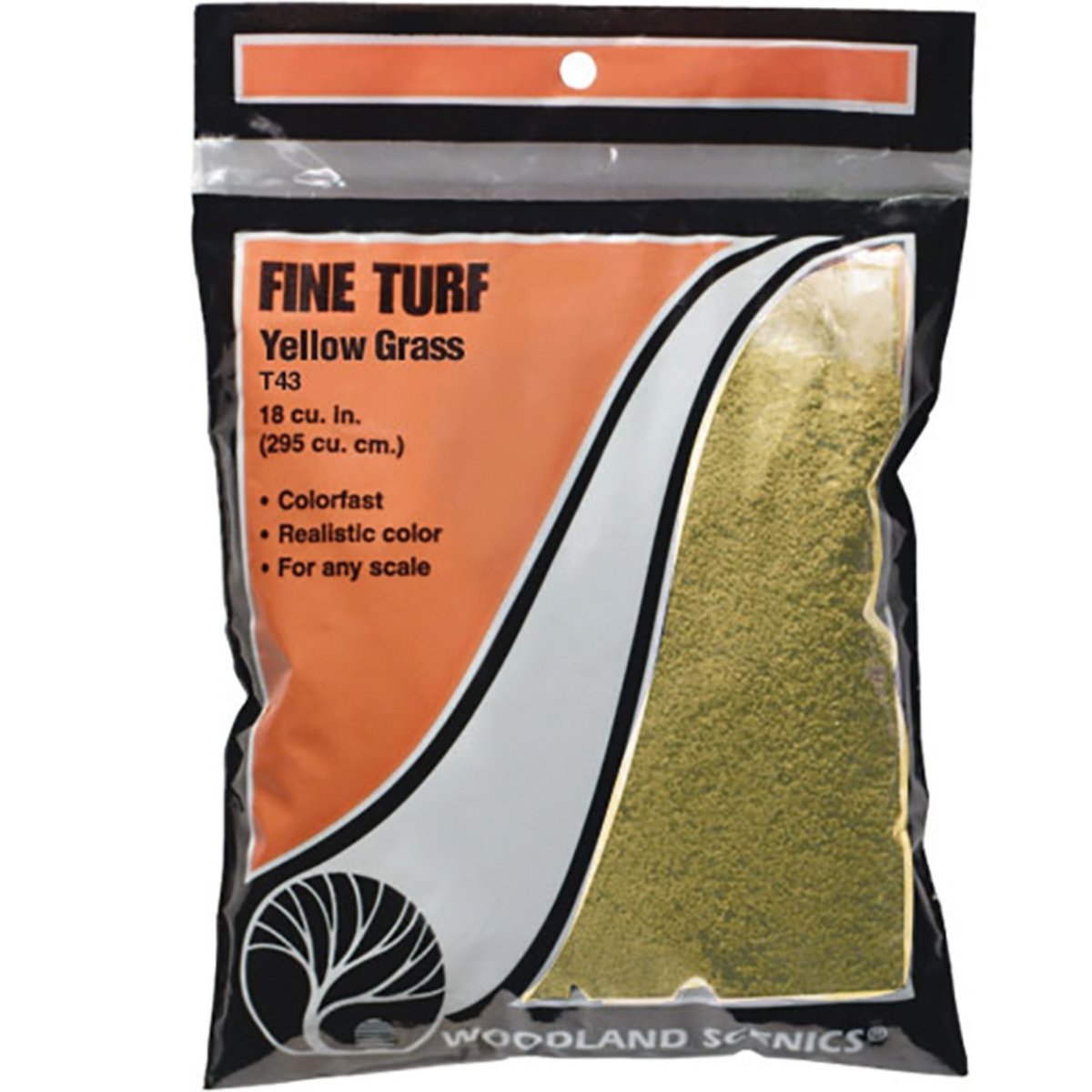 Woodland Scenics Yellow Grass Fine Turf (Bag) - Phillips Hobbies