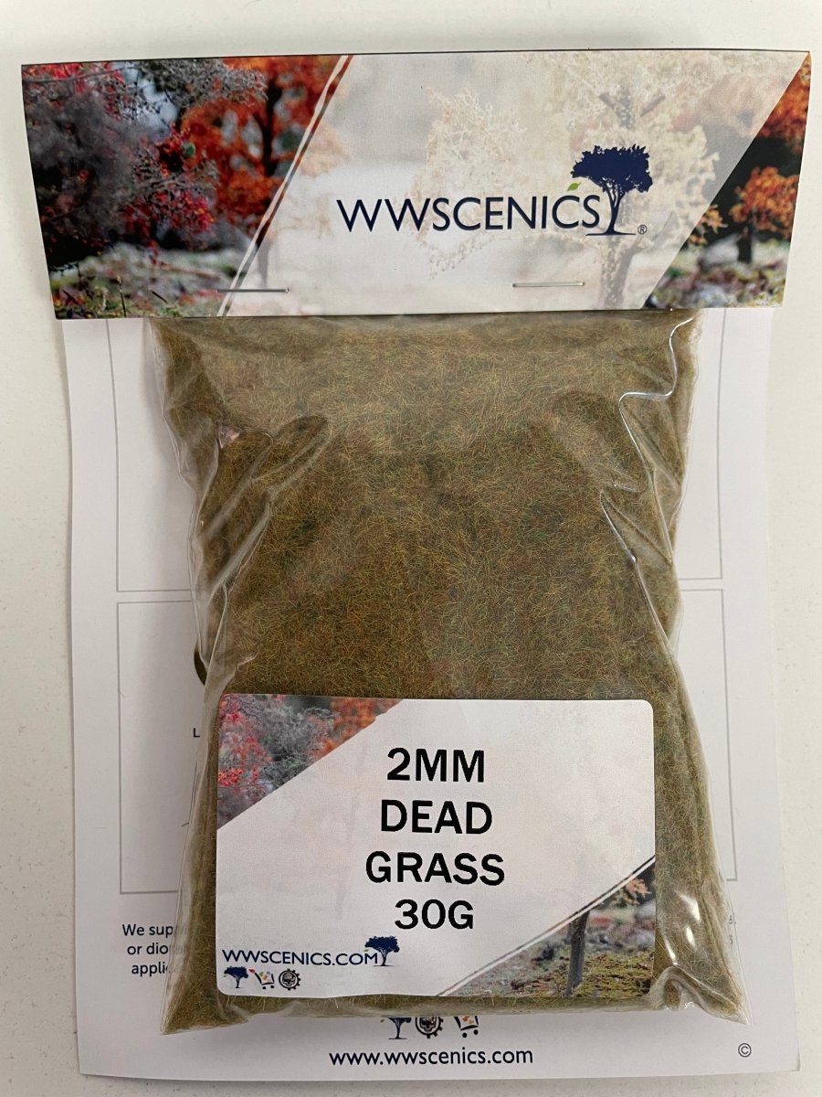 WWScenics Dead Static Grass 2mm - Phillips Hobbies