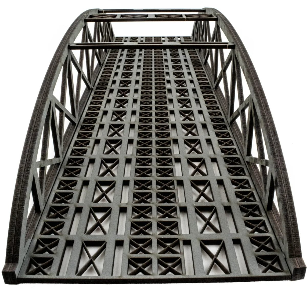 WWScenics Double Track Bowstring Grey Bridge 560mm Kit - OO Gauge - Phillips Hobbies