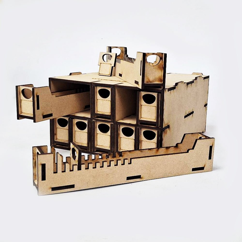 WWScenics Loco Storage Box For N Gauge - 10 Drawers - Phillips Hobbies