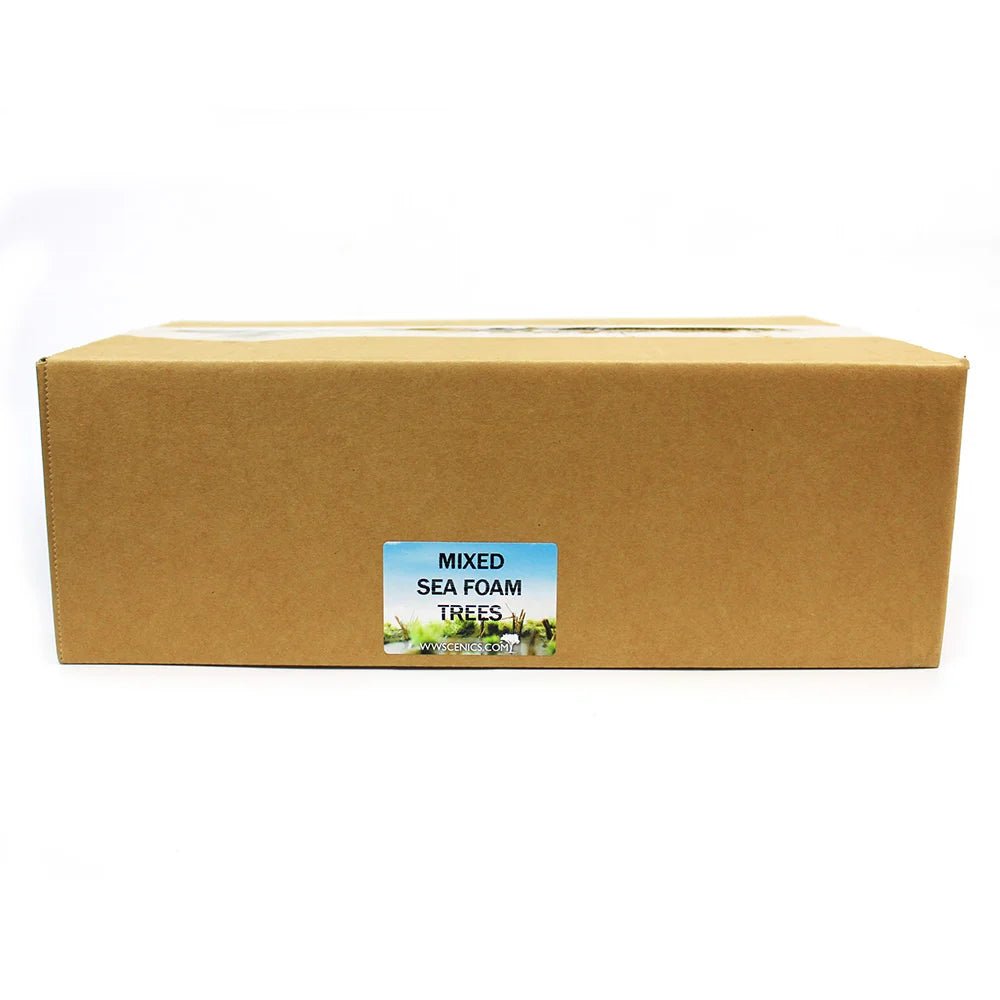 WWScenics Mixed Size Seafoam Tree Box - Phillips Hobbies