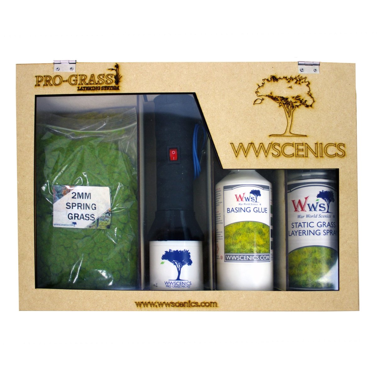WWScenics Pro Grass Layering System Starter Kit - Phillips Hobbies