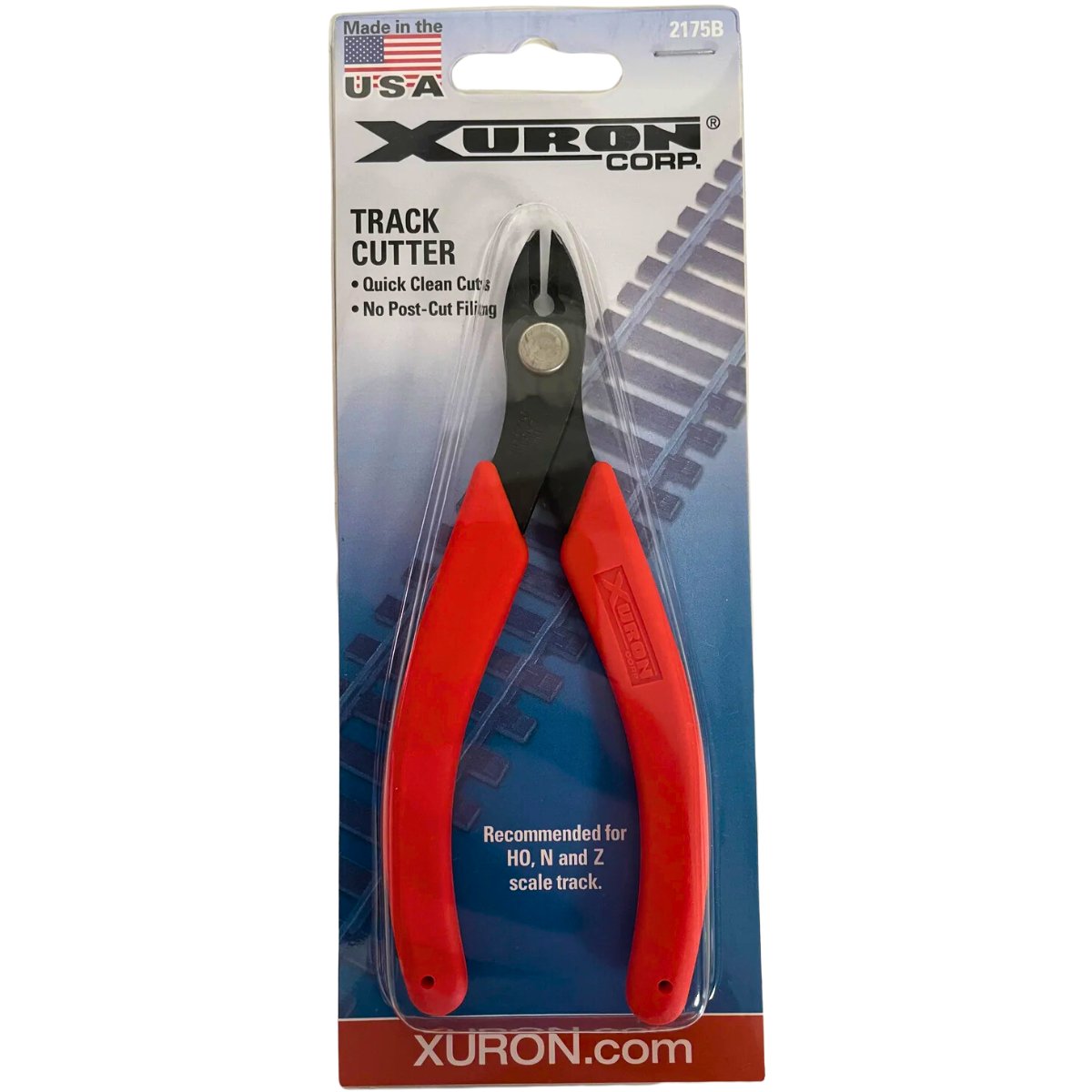 Xuron 2175B Semi - Flush Track Cutting Shears - Phillips Hobbies